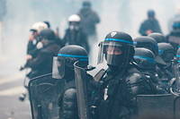 L'IGPN saisit apres un enregistrement audio de policiers menacant des manifestants. (Photo d'illustration).
