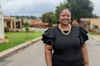 Malgre la souffrance quotidienne, Lesego Motshwane se bat pour que l'endometriose soit mieux connue.
