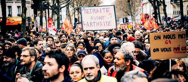 Les syndicats appellent les Francais a battre le pave ce mardi (photo d'illustration).
