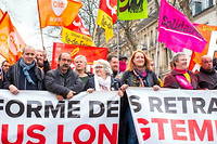 Retraites&nbsp;: les syndicats invit&eacute;s &agrave; Matignon, nouvelle mobilisation le 6&nbsp;avril
