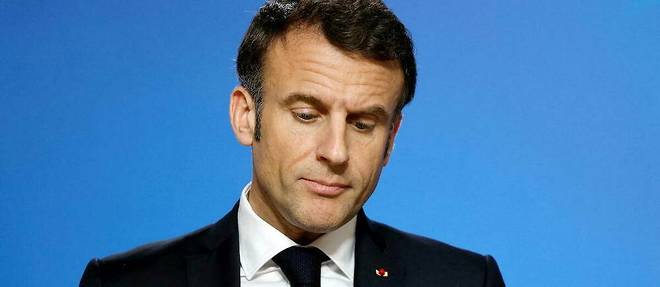 Emmanuel Macron presente son plan eau ce jeudi a Savines-le-Lac.
