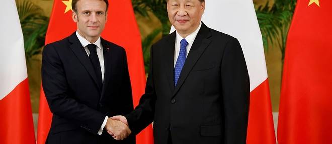 Macron veut dialoguer avec Pekin sur l'Ukraine et eviter toute "decision funeste"
