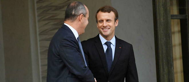 Laurent Berger et Emmanuel Macron. Ici, en 2017.
