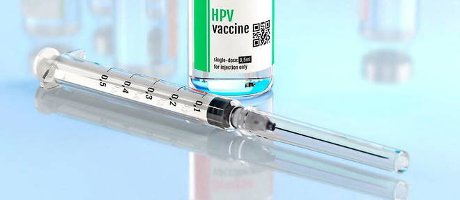 Une dose de vaccin contre le HPV.

