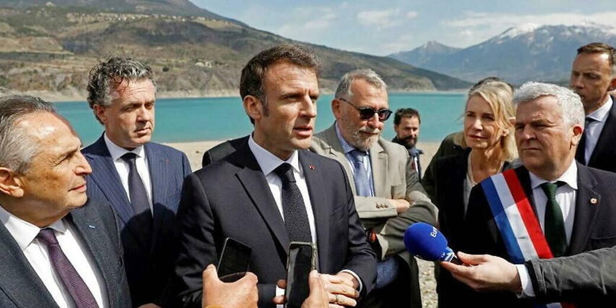 « Plan eau » : la bourde embarrassante d’Emmanuel Macron sur le nucléaire