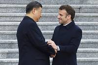 Ukraine: Macron appelle Xi &agrave; &quot;ramener la Russie &agrave; la raison&quot;