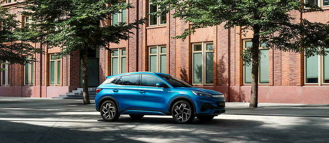 Bientot commercialise en France, le BYD Atto 3 l'est deja en Chine depuis debut 2022 sous l'appellation Yuan Plus.
Bientot commercialise en France, le BYD Atto 3 l'est deja en Chine depuis debut 2022 sous l'appellation Yuan Plus.