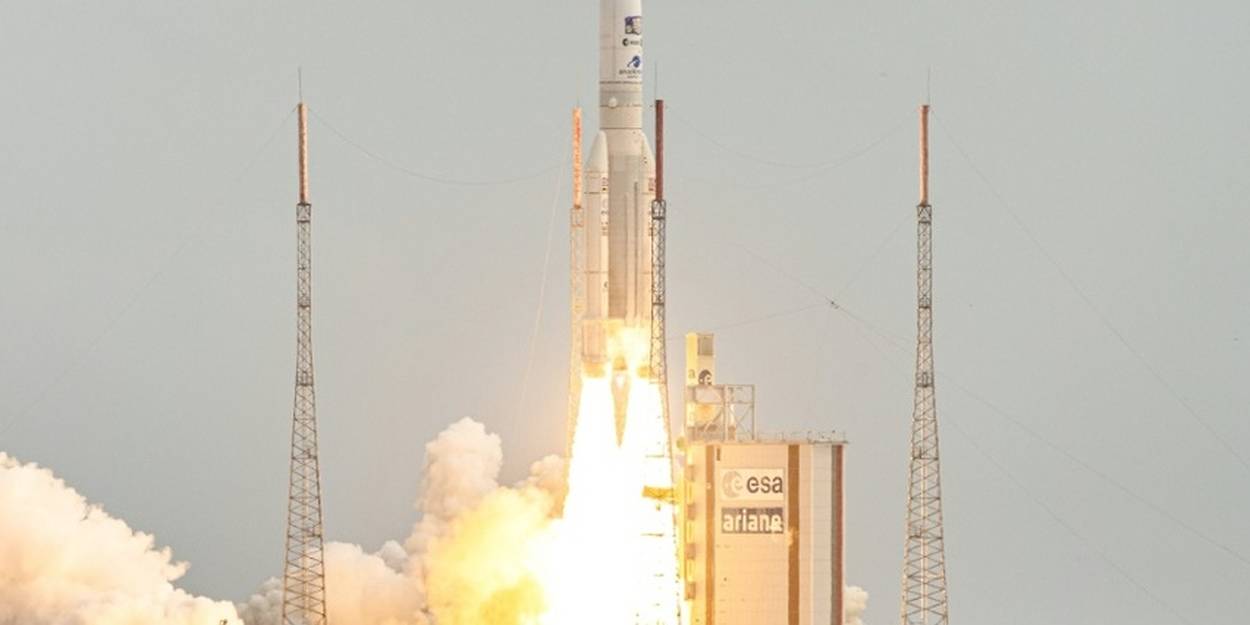 La sonde européenne Juice s'élance vers Jupiter et ses lunes glacées