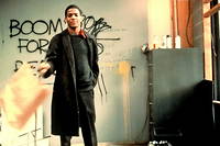 Image du film  Downtown 81  avec  Jean-Michel Basquiat.
