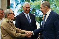Lavrov remercie Cuba pour sa &quot;pleine compr&eacute;hension&quot; du conflit ukrainien