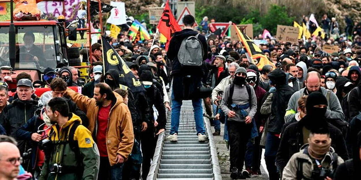 Opponents of the A69 Toulouse-Castres motorway denounce climate emergency contradiction in Saïx protest