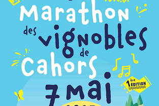 Le marathon des vignobles de Cahors.

