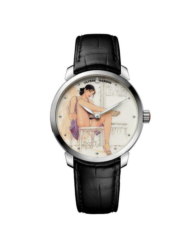 L rotisme sur cadran de Milo Manara Montres