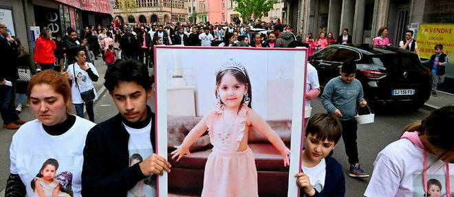 The white march in memory of Rose, a 5-year-old girl murdered in the Vosges, brought together 600 people.
