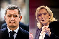 &laquo;&nbsp;Petite femme politique&nbsp;&raquo;, &laquo;&nbsp;Parti de la flemme&nbsp;&raquo;&nbsp;: Darmanin se d&eacute;cha&icirc;ne contre Le Pen