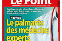  Le Point  met à la disposition de ses lecteurs, en kiosque et sur son site, le tout premier « palmarès des médecins experts » dans 14 disciplines médicales et chirurgicales en France.
