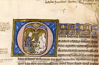 Les précieux manuscrits de l'abbaye bénédictine sont aujourd'hui conservés à Avranches.
