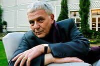 L'ecrivain et editeur Philippe Sollers (ici en 2002) est mort le 5 mai 2023. (C) Daniel Janin/AFP
