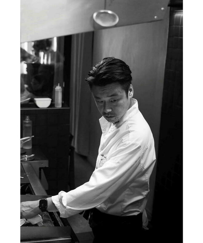 Le chef Nobuyuki Akishige.
 ©  DR