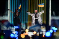 Eurovision 2023&nbsp;: la ville du duo ukrainien bombard&eacute;e pendant la soir&eacute;e
