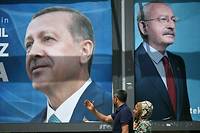 Turquie&nbsp;: Erdogan et Kili&ccedil;daroglu se dirigent vers un second tour