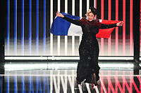 La Zarra lors de la finale de l'Eurovision, le 13 mai 2023.
