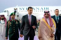 Assad est arriv&eacute; en Arabie saoudite pour le sommet de la Ligue arabe