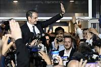 Elections en Gr&egrave;ce : la droite de Kyriakos Mitsotakis largement victorieuse