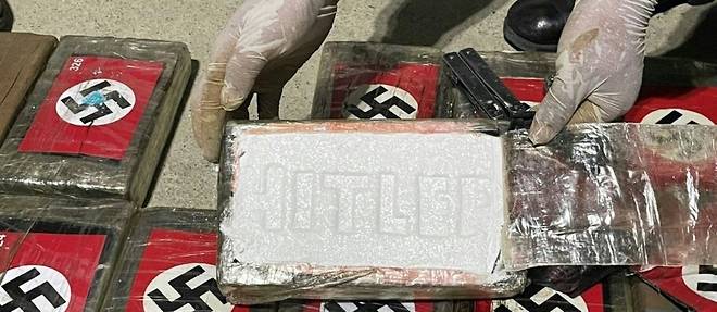 Perou: saisie de 58 kg de cocaine floquee de symboles nazis