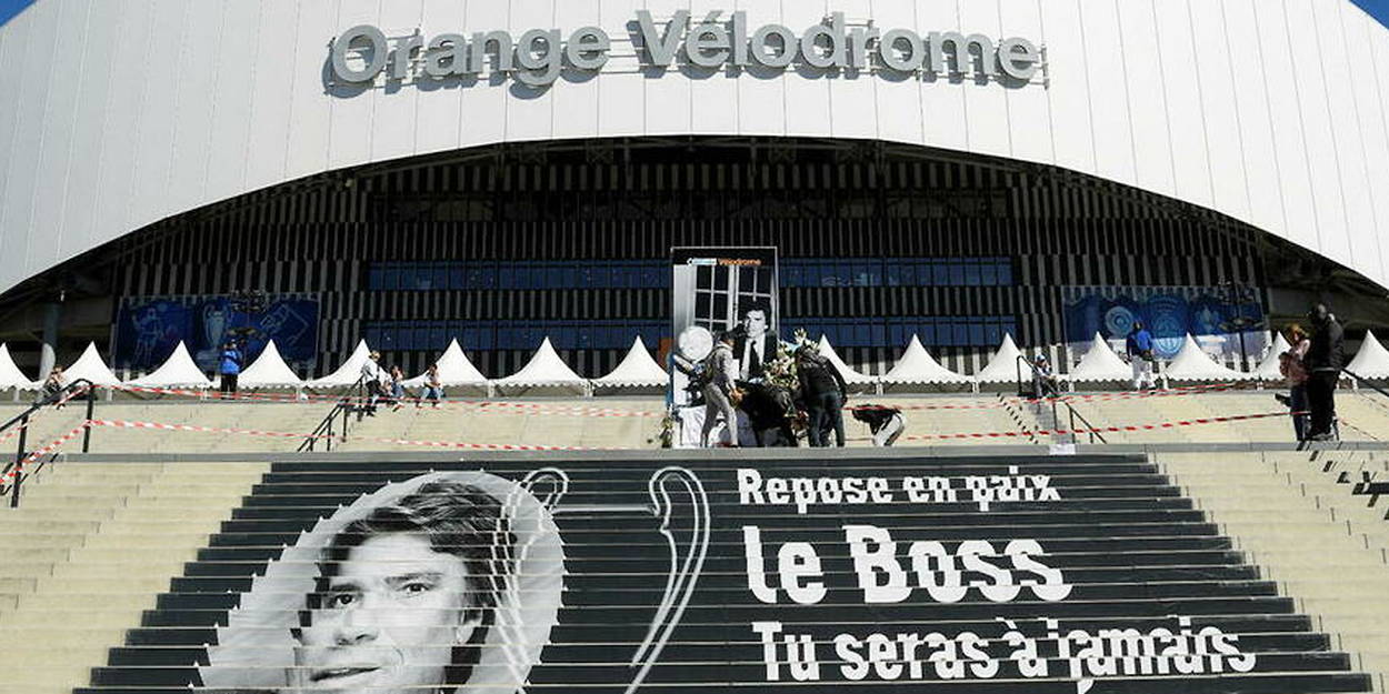 soon a forecourt of the Vélodrome stadium in the name of Bernard Tapie