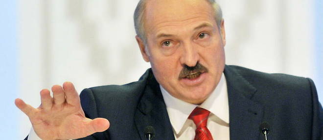 Le president bielorusse Loukachenko, a Minsk, en 2010

