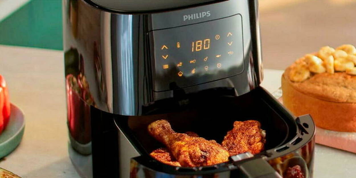 vous dévoile une promo plus qu'alléchante sur cette friteuse Philips  Airfryer