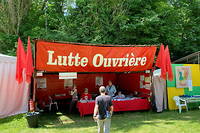 La fete de Lutte ouvriere se tient chaque annee durant le wend-end de la Pentecote, a Presles (Val-d'Oise).
