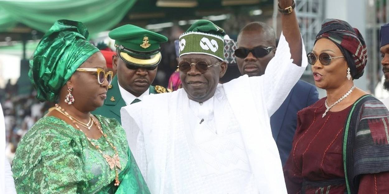 Nigeria: Investi Président, Bola Tinubu Promet D'unir Et Sécuriser Le ...