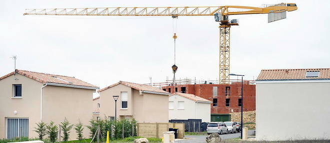 A subdivision under construction in Poitiers (Vienne).

