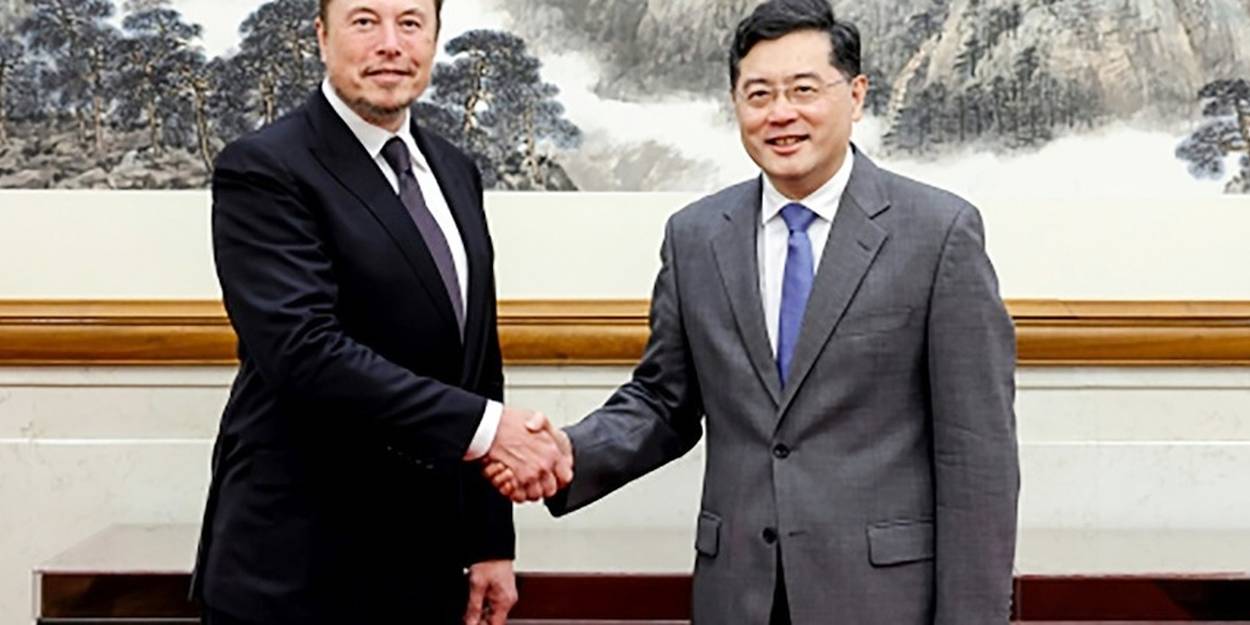 Tesla: Elon Musk veut "continuer de développer ses activités en Chine", selon la diplomatie chinoise