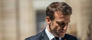 Emmanuel Macron le 24 mai 2023. (C) Andrea Savorani Neri / NurPhoto / NurPhoto via AFP
