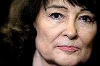 Portrait datant du 8 mars 2012 de Sylviane Agacinski, neuvième femme à rejoindre l'Académie française, ce jeudi 1 er  juin 2023.
