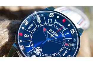 <p style="text-align:justify">Avec sa nouvelle montre Boat Master dotee de ressorts <i>Shock Absorber</i>, B.R.M Chronographes tisse un lien entre l'esthetique nautique du cadran et l'esprit racing de la marque.
