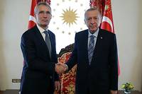 Le chef de l'Otan appelle de nouveau Erdogan &agrave; lever son veto contre la Su&egrave;de