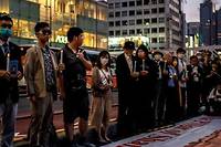 Au Japon, des manifestants ont commémoré le 34<sup>e</sup> anniversaire de la sanglante répression de la place Tian'anmen.
