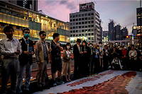 Au Japon, des manifestants ont commémoré le 34 e  anniversaire de la sanglante répression de la place Tiananmen.
