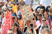 Il y avait 900 000 manifestants dans toute la France ce mardi selon la CGT, 281 000 selon le ministère de l'Intérieur.
