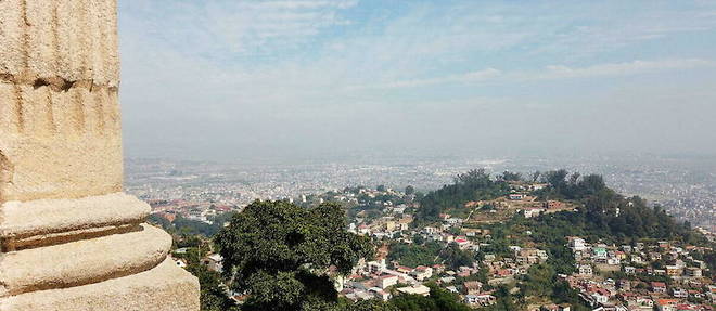 The Queen's Palace watches over the capital Antananarivo.

