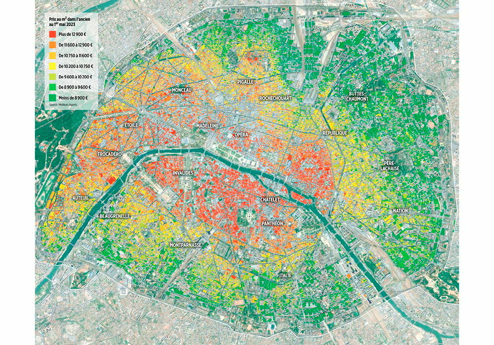Se loger à Paris les prix à la loupe