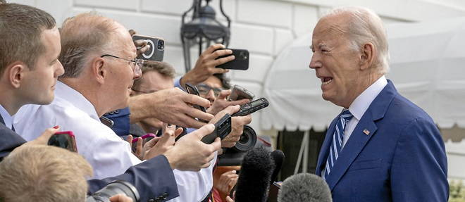 Interroge par des journalistes, Joe Biden a confondu l'Ukraine et l'Irak.

