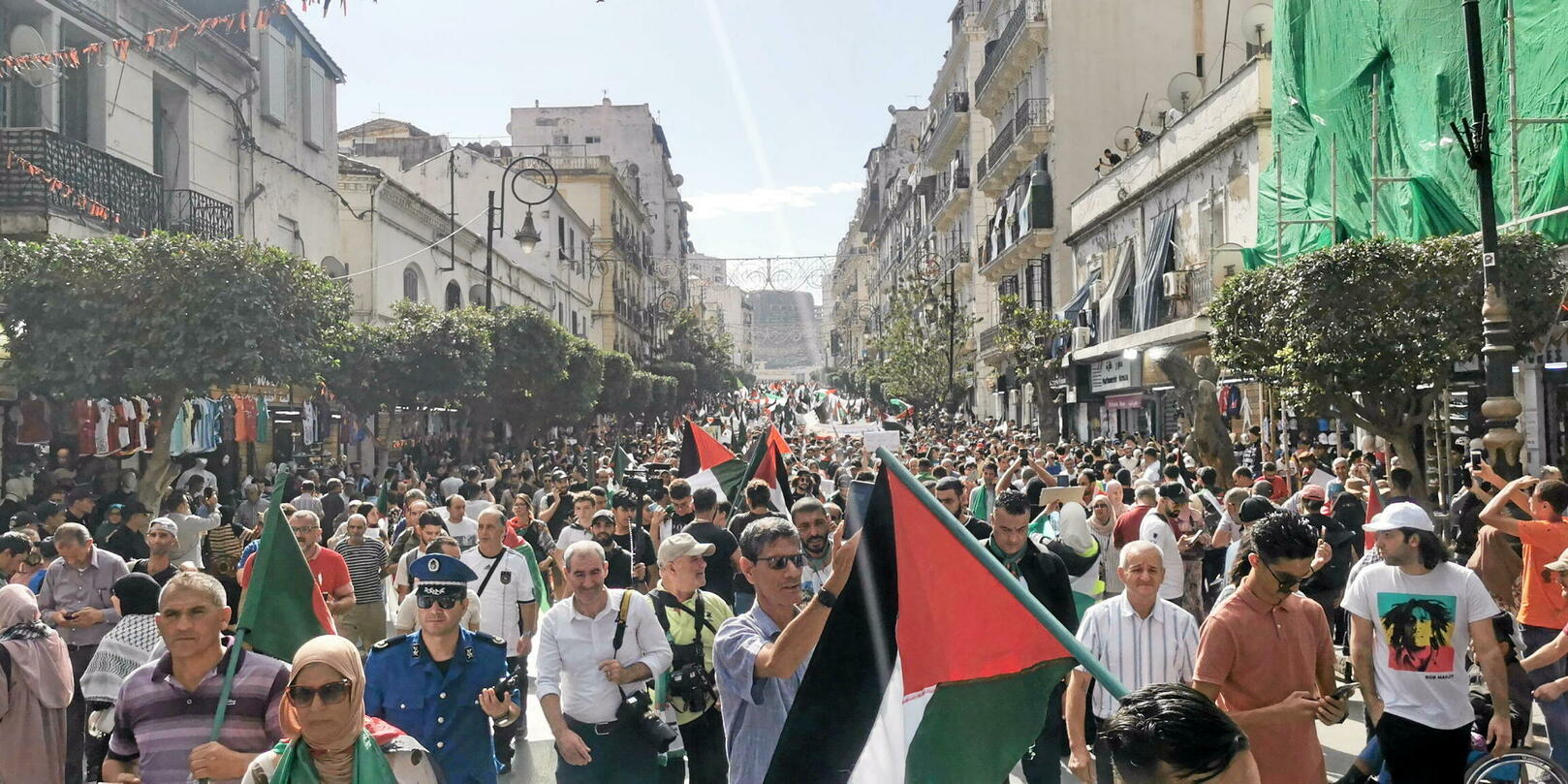 En Algérie, la Palestine restaure le droit de manifester - Jeune Afrique