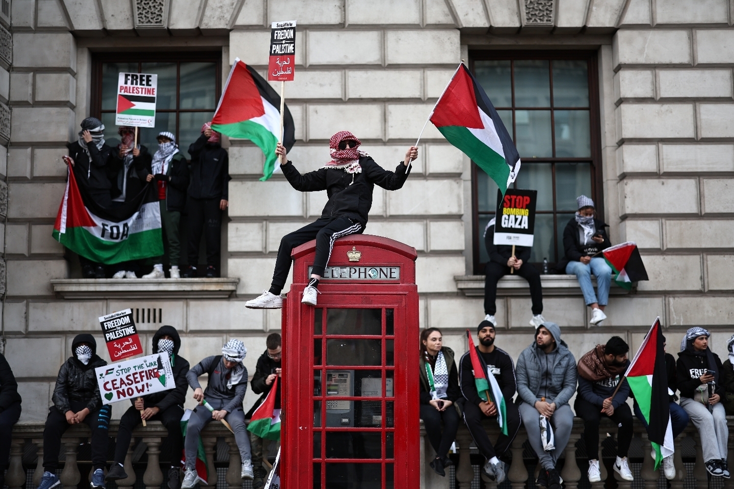 Global Protests in Support of Palestinians: London, Paris, New York