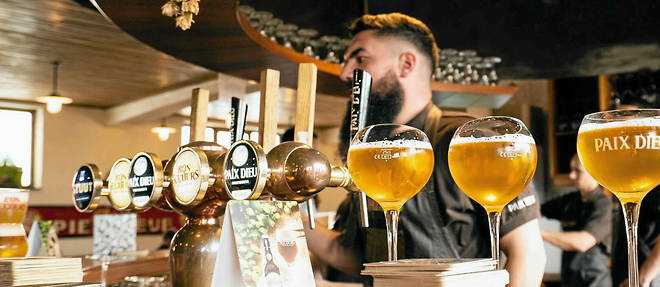 La brasserie Caulier s'installe, jusqu'a la fin de l'annee, au coeur de Lille pour faire connaitre sa biere Paix Dieu. 
