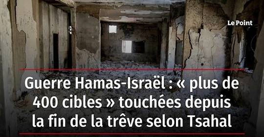 Vidéo - Guerre Hamas-Israël : « Plus De 400 Cibles » Touchées Depuis La ...